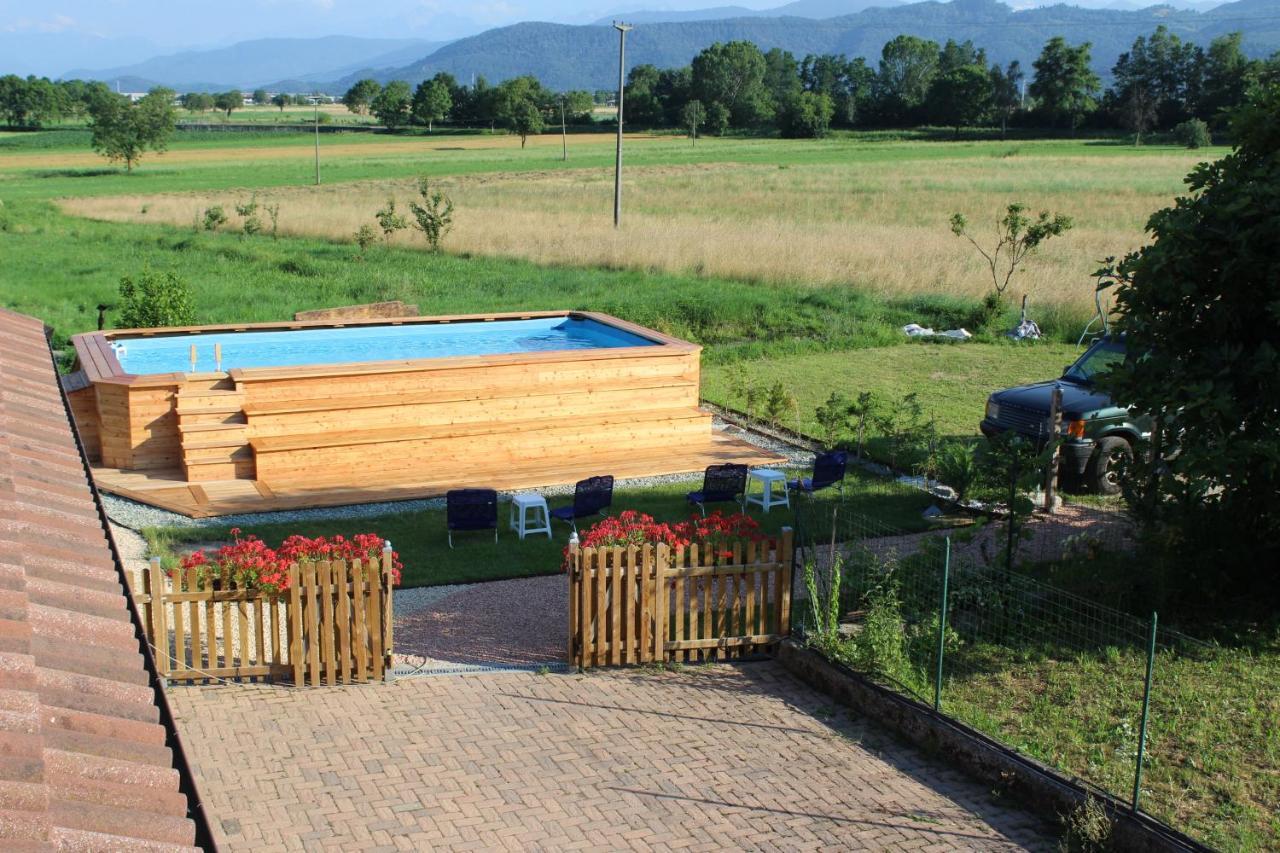 Locanda Dl'Angel Villar San Costanzo Luaran gambar