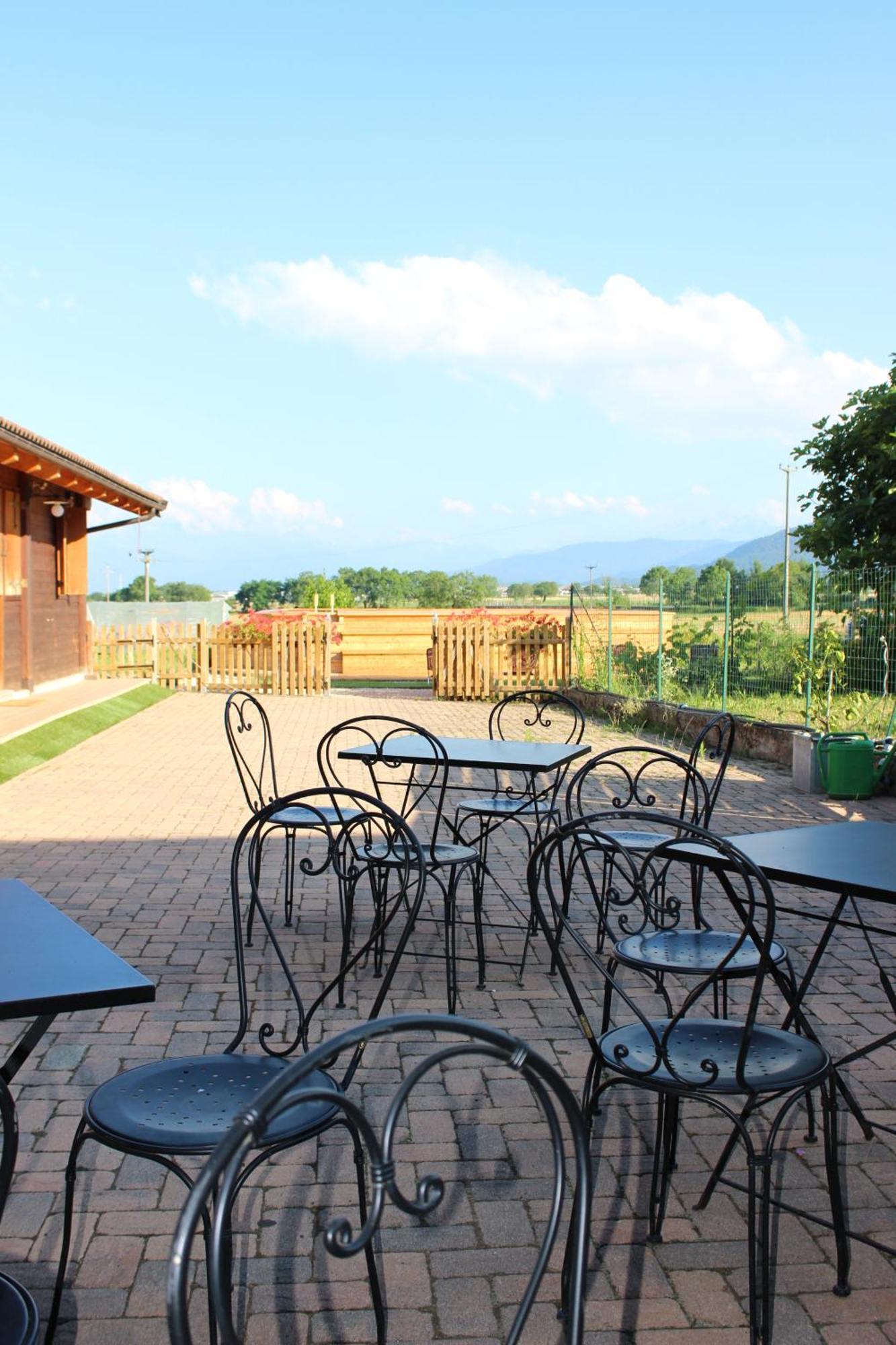 Locanda Dl'Angel Villar San Costanzo Luaran gambar